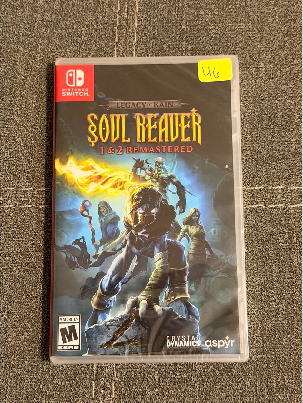 Legacy Of Kain Soul Reaver 1&2 Remastered for Nintendo Switch